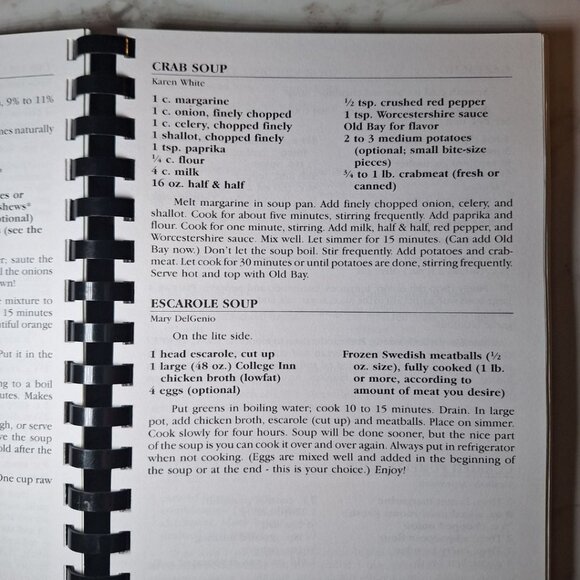 Delaware Humane Society Cook Book 1999 Recipes Community Pets Animals Vintage - Picture 6 of 9